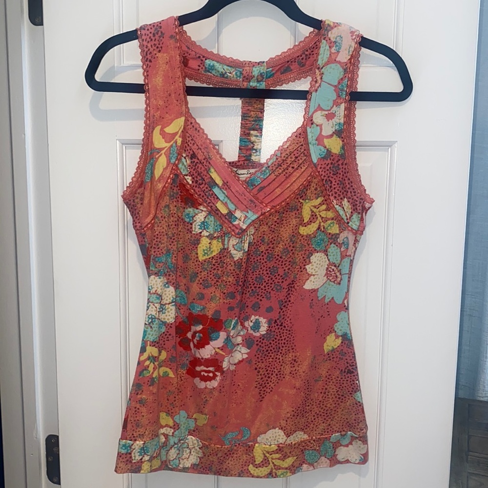 American Rag floral tank top Like New Condition